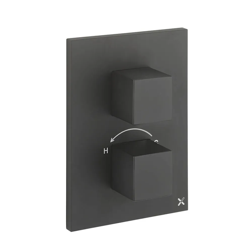 Crosswater Verge Thermostatic 3 Outlet Shower Valve - Crossbox Technology