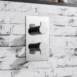 Crosswater Wisp 2 Outlet 2 Handle Concealed Thermostatic Shower Valve