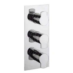 Crosswater Wisp 2 Outlet 3 Handle Concealed Thermostatic Shower Valve