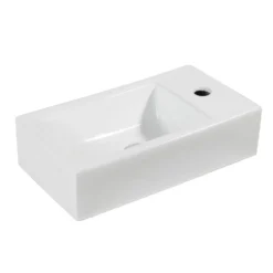 Daisy Wall Hung Cloakroom Basin - 450 x 245mm
