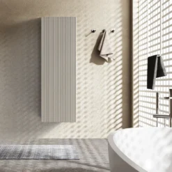 Drench Groove 900mm Fluted Wall Mounted Tall Cabinet