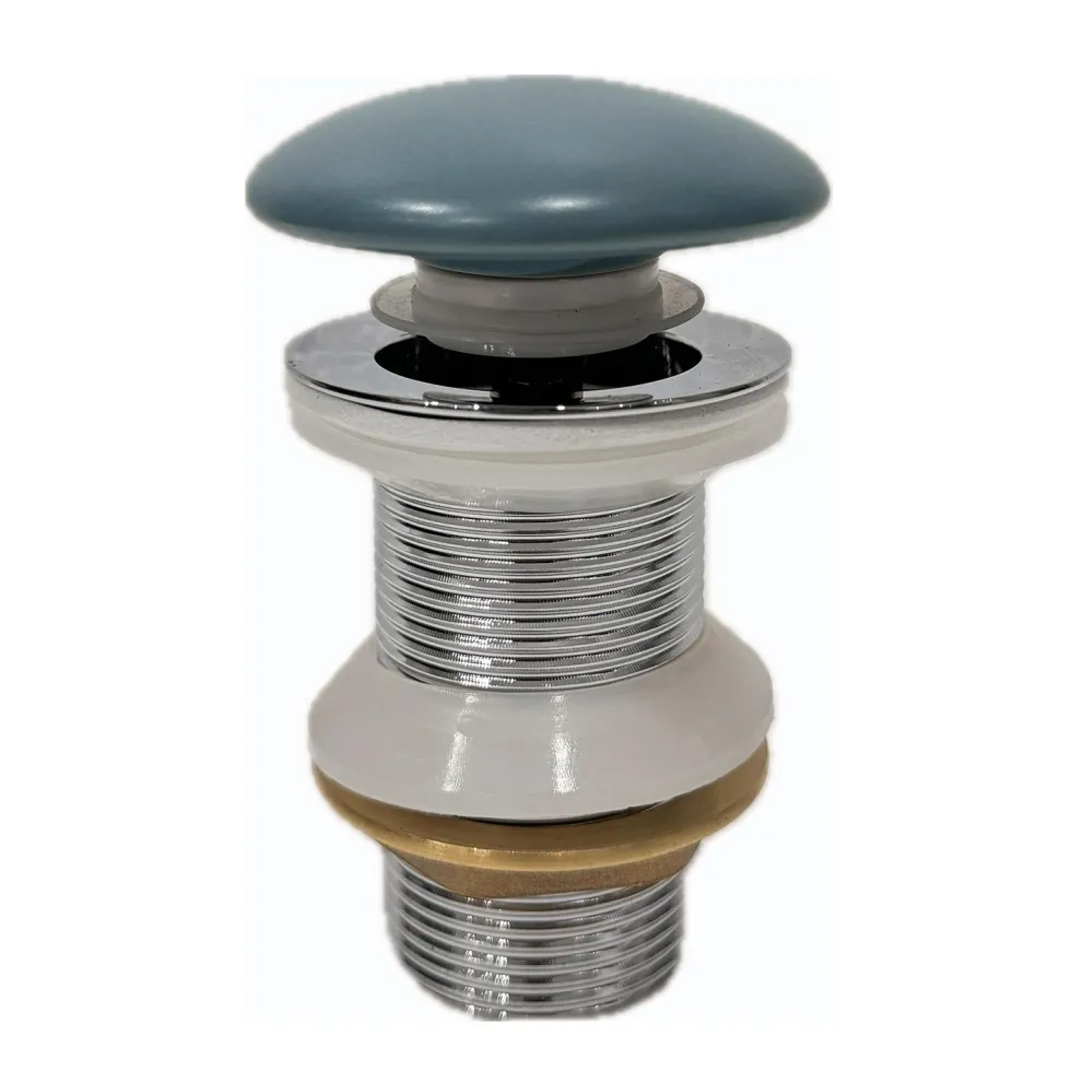 Drench Hue Ceramic Unslotted Clicker Basin Waste