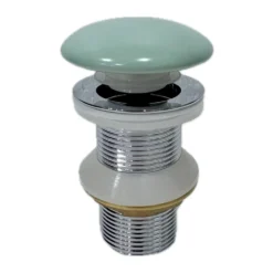 Drench Hue Ceramic Unslotted Clicker Basin Waste