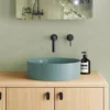 Drench Hue Round Countertop Basin - Teal