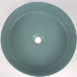 Drench Hue Round Countertop Basin - Teal