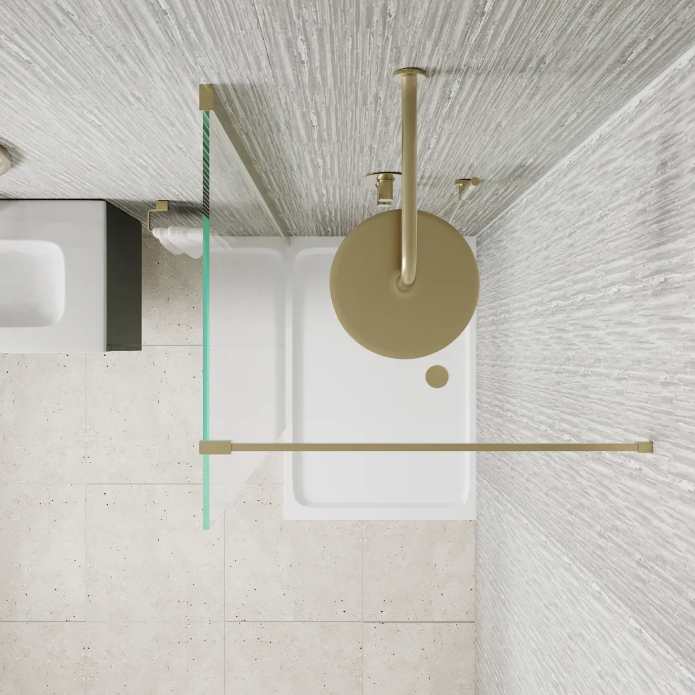 Drench Naturals Matt Stone PVC Waterproof Bathroom Wall Panel - 1000 x 2400mm