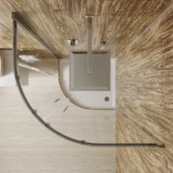 Drench Naturals Rustic Oak PVC Waterproof Bathroom Wall Panel - 1000 x 2400mm
