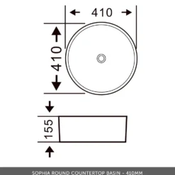 Drench Origin 900mm Floorstanding Vanity Unit & Countertop