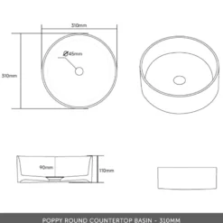 Drench Origin 1000mm Floorstanding Vanity Unit & Countertop
