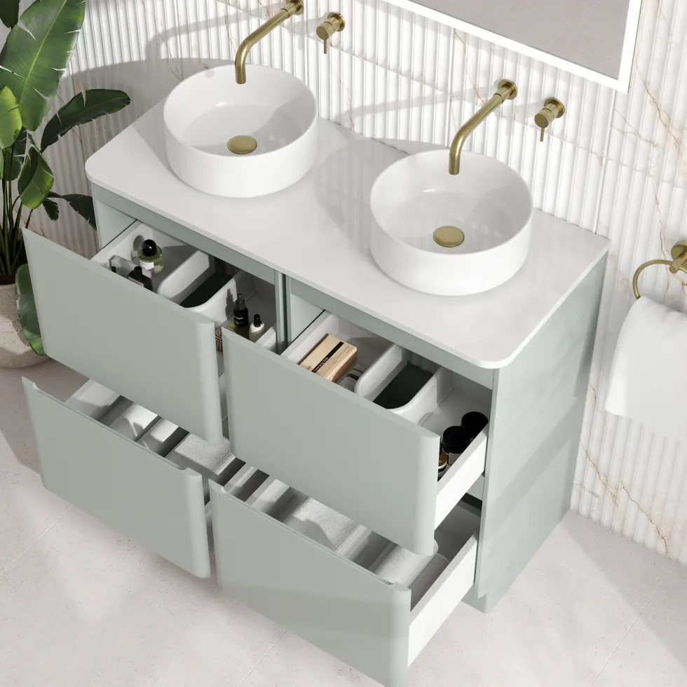 Drench Origin 1000mm Floorstanding Vanity Unit & Countertop