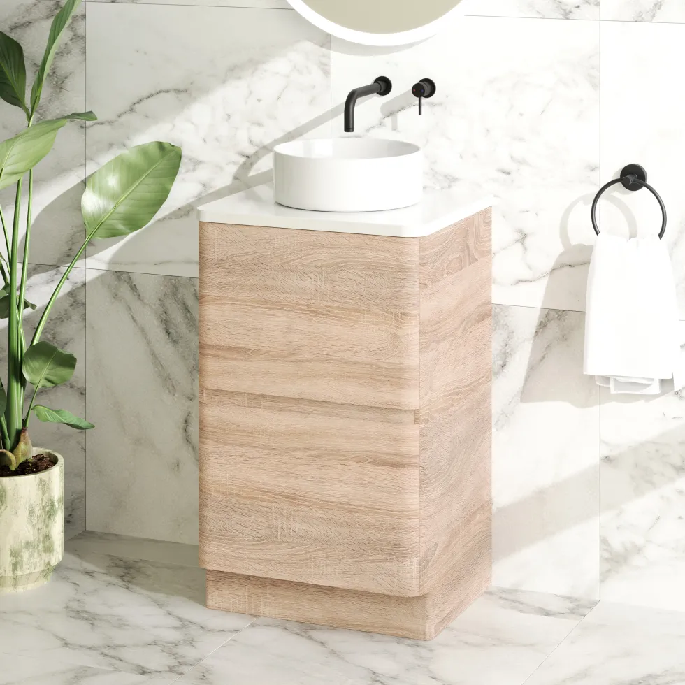 Drench Origin 500mm Floorstanding Vanity Unit & Countertop