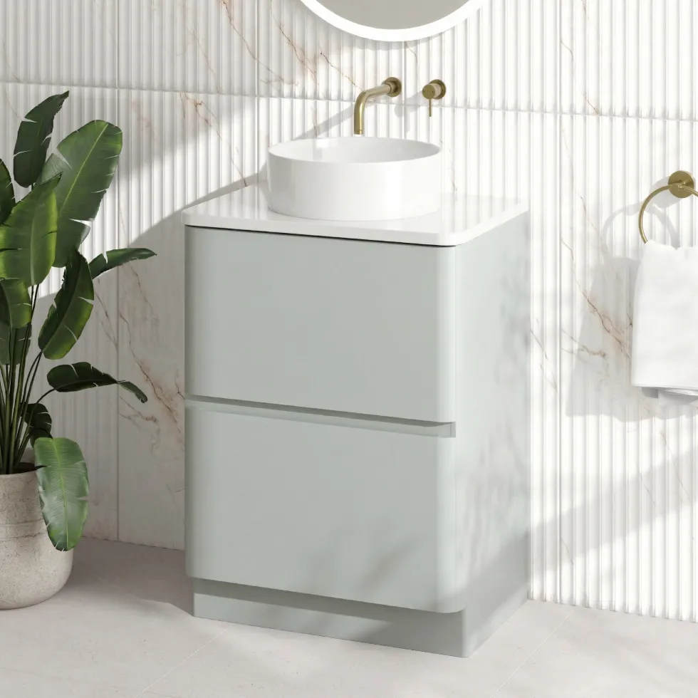 Drench Origin 600mm Floorstanding Vanity Unit & Countertop