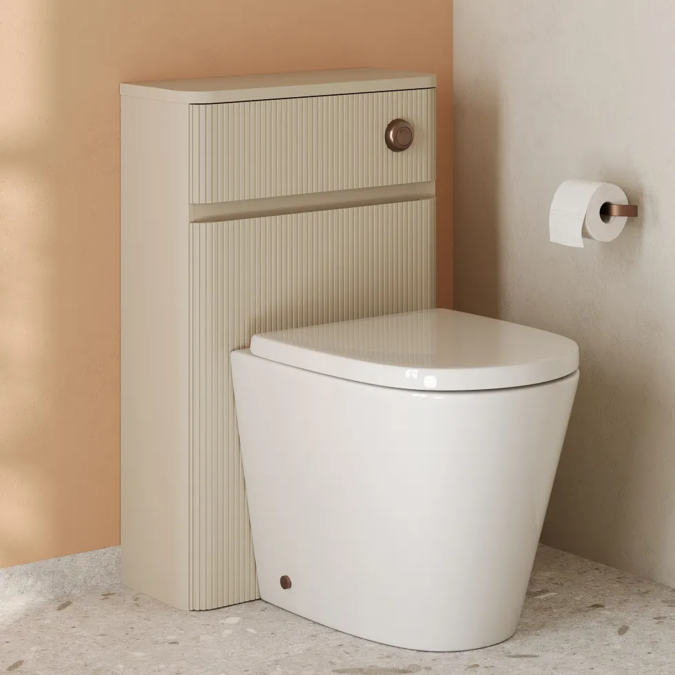 Drench Origin 500mm Fluted Back To Wall WC Unit