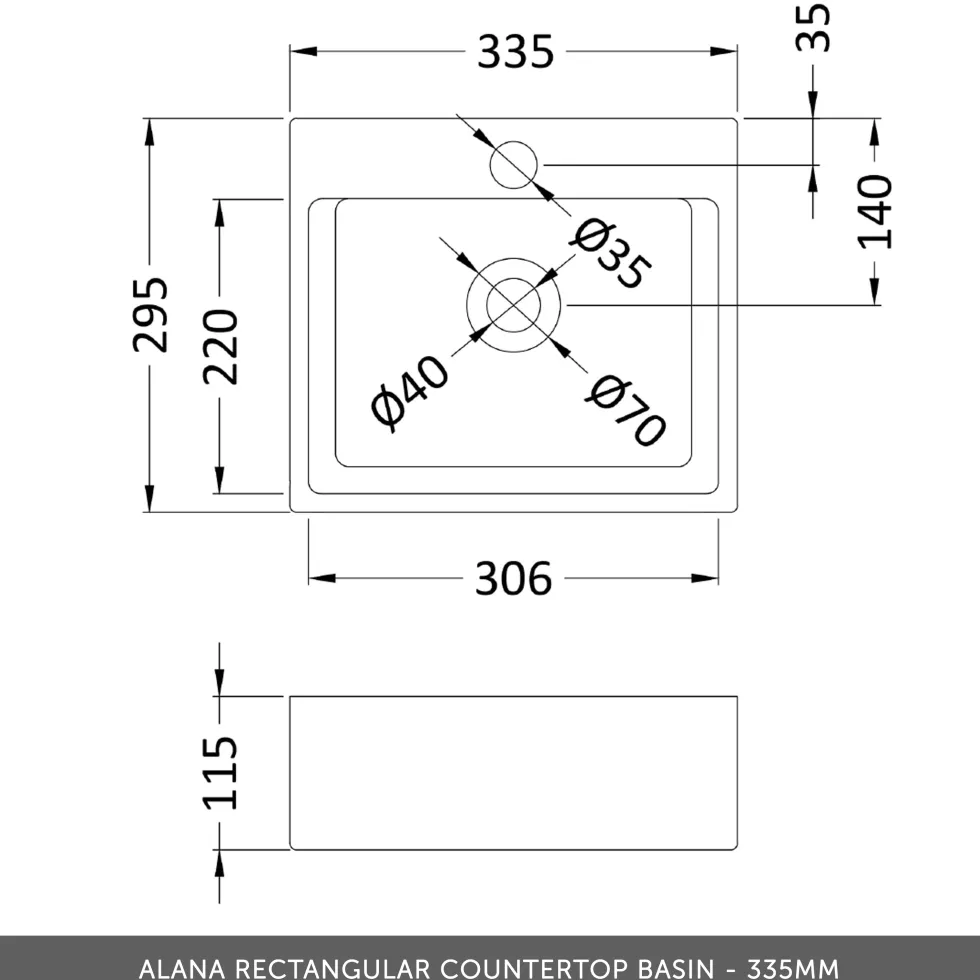 Drench Origin 500mm Fluted Floorstanding Vanity Unit & Countertop