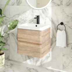 Drench Origin 500mm Wall Mounted Vanity Unit & Basin