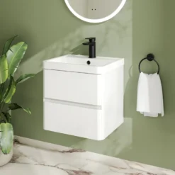 Drench Origin 500mm Wall Mounted Vanity Unit & Basin