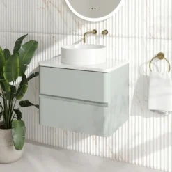 Drench Origin 600mm Wall Mounted Vanity Unit & Countertop