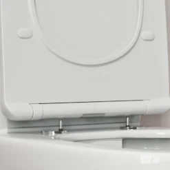 Drench Soft Close Round Slimline Toilet Seat With Quick Release Hinges