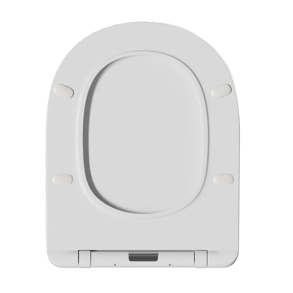 Drench Soft Close Round Slimline Toilet Seat With Quick Release Hinges