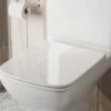 Drench Soft Close Square Slimline Toilet Seat With Quick Release Hinges