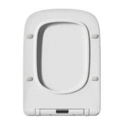Drench Soft Close Square Slimline Toilet Seat With Quick Release Hinges