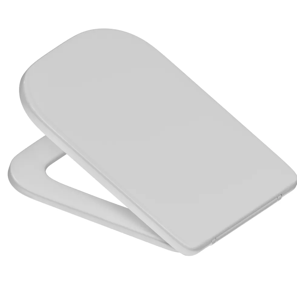 Drench Soft Close Square Wrap Over Toilet Seat With Quick Release Hinges