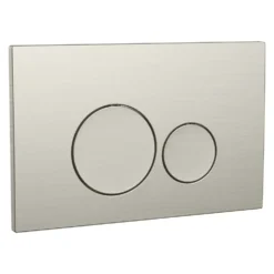 Dual Flush Plate with Round Buttons