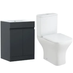 Dylan Rimless Toilet & Vanity Unit Bathroom Suite