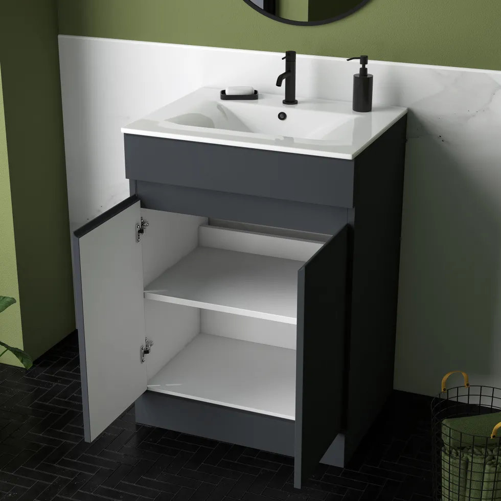 Dylan Rimless Toilet & Vanity Unit Bathroom Suite