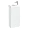 Dylan Waterproof 400mm Gloss White Cloakroom Vanity Unit & Basin