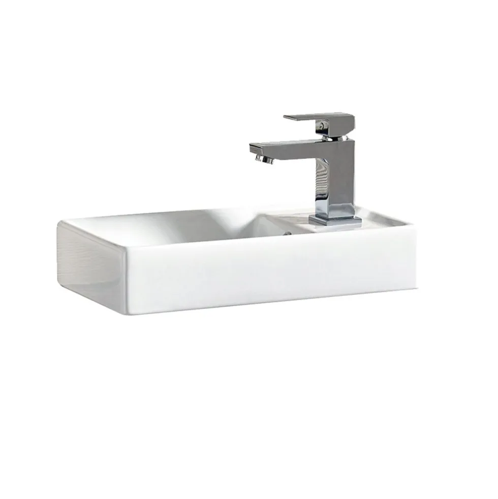Dylan Waterproof 400mm Gloss White Cloakroom Vanity Unit & Basin