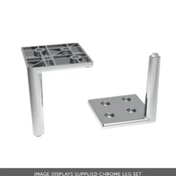 Elara 500mm Floorstanding Vanity Unit & Basin with Leg Set