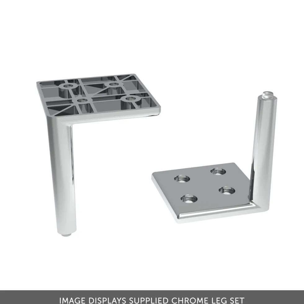 Elara 500mm Floorstanding Vanity Unit & Basin with Leg Set