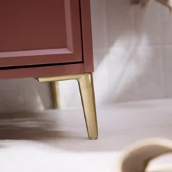 Elara 600mm Floorstanding Vanity Unit & Basin with Leg Set