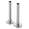 EliteHeat Radiator Pipe Covers & Shrouds - Nickel