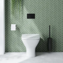 Emily Compact Rimless Back To Wall Toilet & Soft Close Seat
