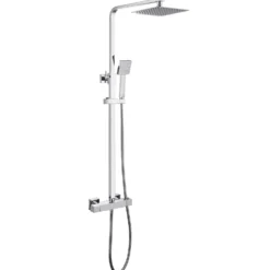 Emily Complete Bathroom Suite with Shower Bath & Rimless Toilet