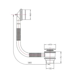 Emily Complete Brushed Brass Bathroom Suite with Reinforced Shower Bath & Rimless Toilet