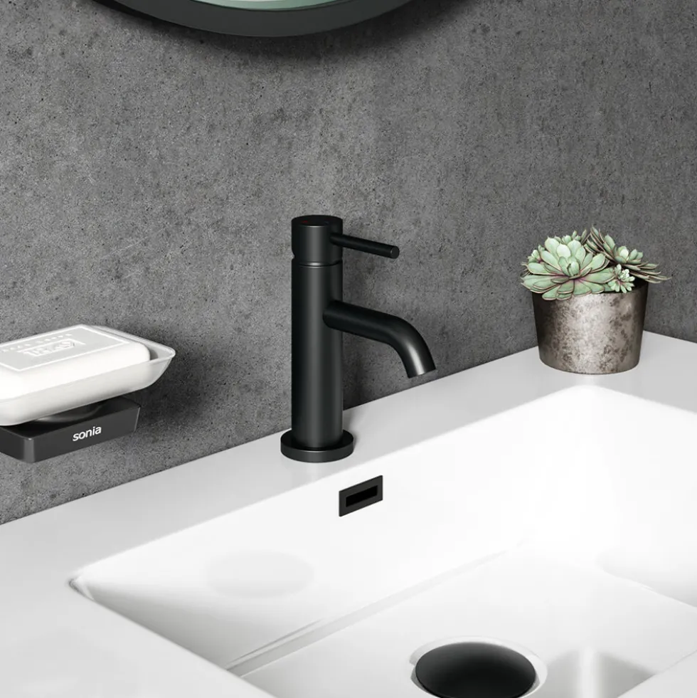 Emily Complete Matt Black Bathroom Suite with 1700mm L Shaped Shower Bath & Rimless Toilet