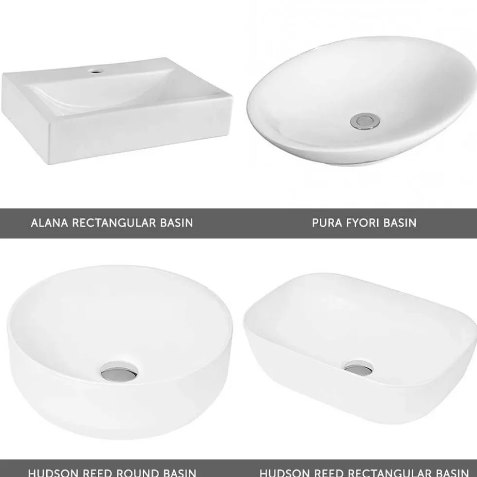 Emily Gloss White Wall Mounted 2 Drawer Vanity Unit and Countertop with Brushed Brass Handles