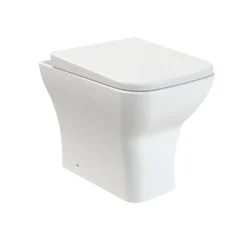Emily L Shaped Shower Bath Suite with Rimless Back to Wall Toilet & 1700mm Bath