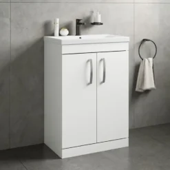 Emily Matt Black L Shaped Shower Bath Suite with Rimless Back to Wall Toilet & 1700mm Bath
