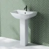 Emily 545mm Basin & Full Pedestal