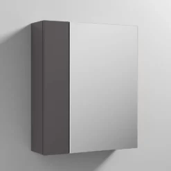 Emily 600mm Mirror Cabinet with Offset Door