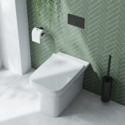 Emily Rimless Back To Wall Toilet & Soft Close Seat