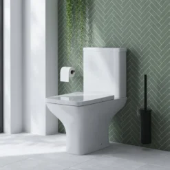 Emily Rimless Modern Toilet & Slim Soft Close Seat