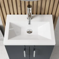 Erin Compact 500mm Floorstanding Cloakroom Vanity Unit & Basin