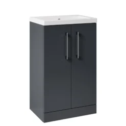 Erin Compact 500mm Floorstanding Cloakroom Vanity Unit & Basin