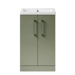 Erin Compact 500mm Floorstanding Cloakroom Vanity Unit & Basin