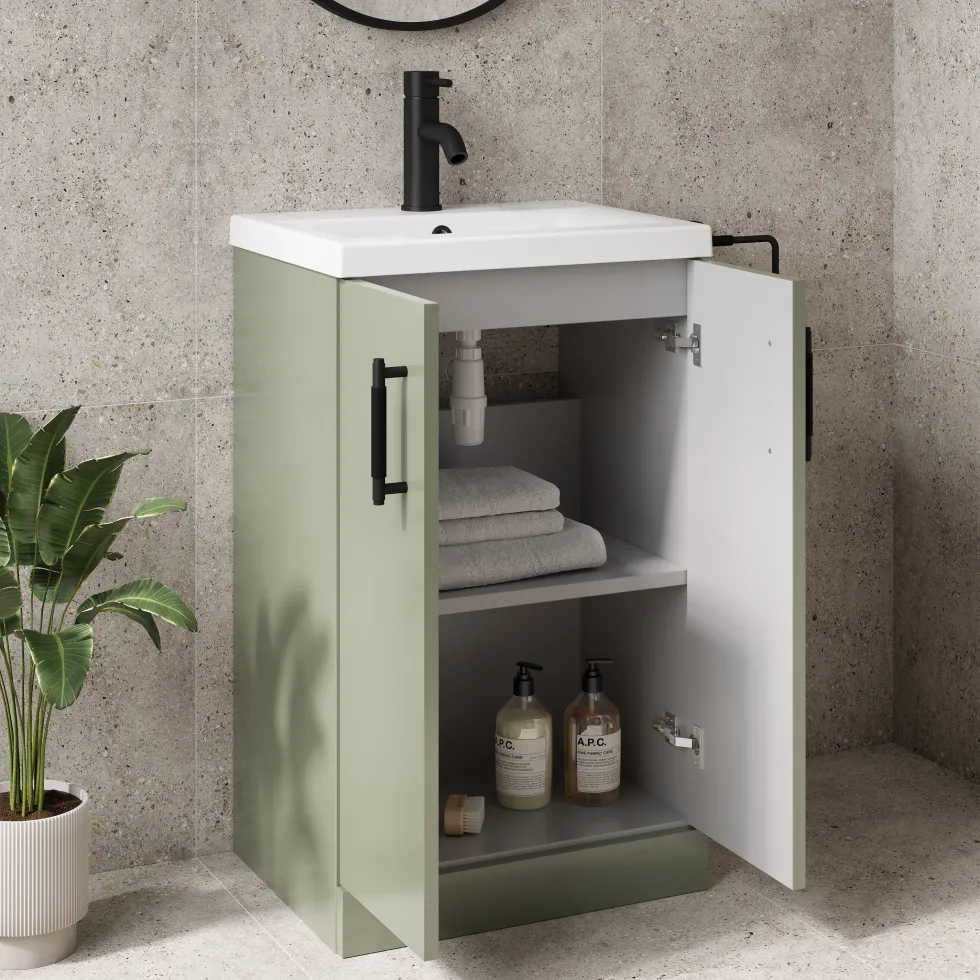 Erin Complete Bathroom Suite with 1700mm L Shaped Shower Bath & Rimless Toilet